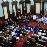 The City Council celebrates Greek Independence Day –credit Madeleine Ball for the NYC Council 5