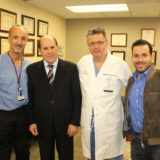 L-R: Dr. Stefanos Foussas, Dr. Konstadinos Plestis & Dr. Gregori Foussas