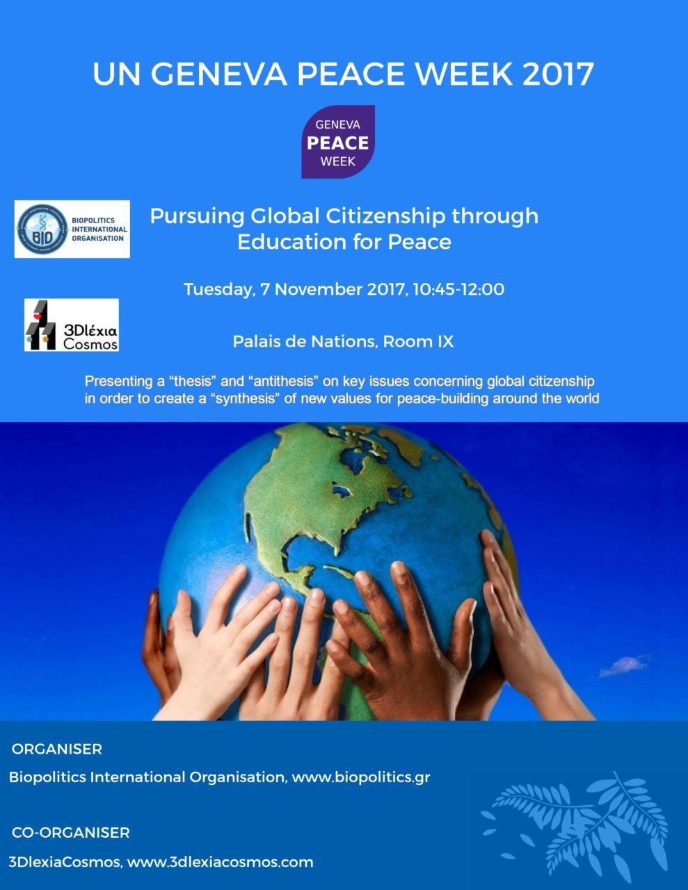 Pursuing Global Citizenship through Education for Peace