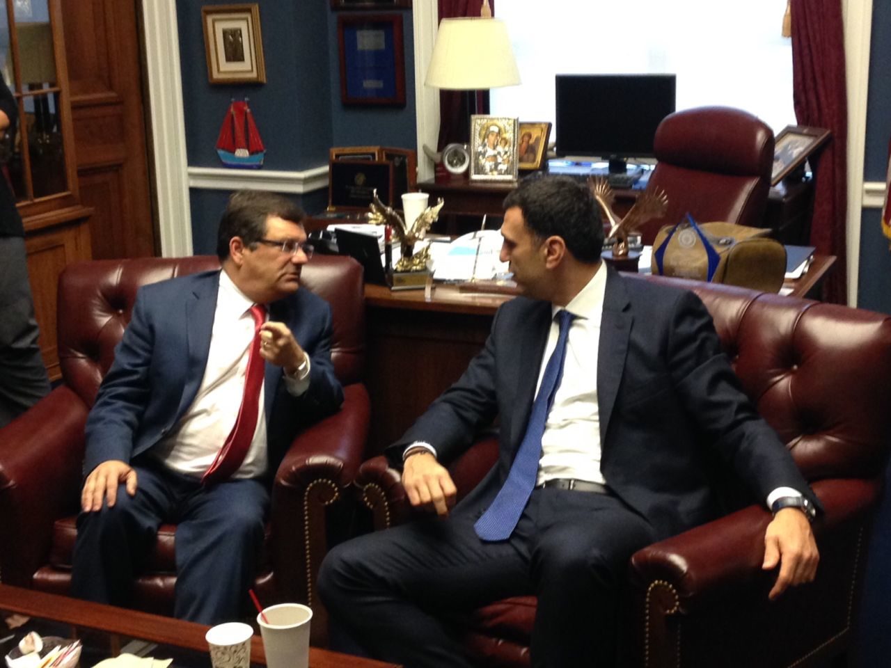Bilirakis Meets with Key Leader of Greek Parliament to Discuss Potential for Greater Partnership