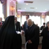 The Fortieth Anniversary Luncheon of the Greek Teachers Association “Prometheus” held on Sunday, February 28th, 2016 at Terrace on the Park, Flushing, honored him as the first President by His eminence archbishop Demetrios.