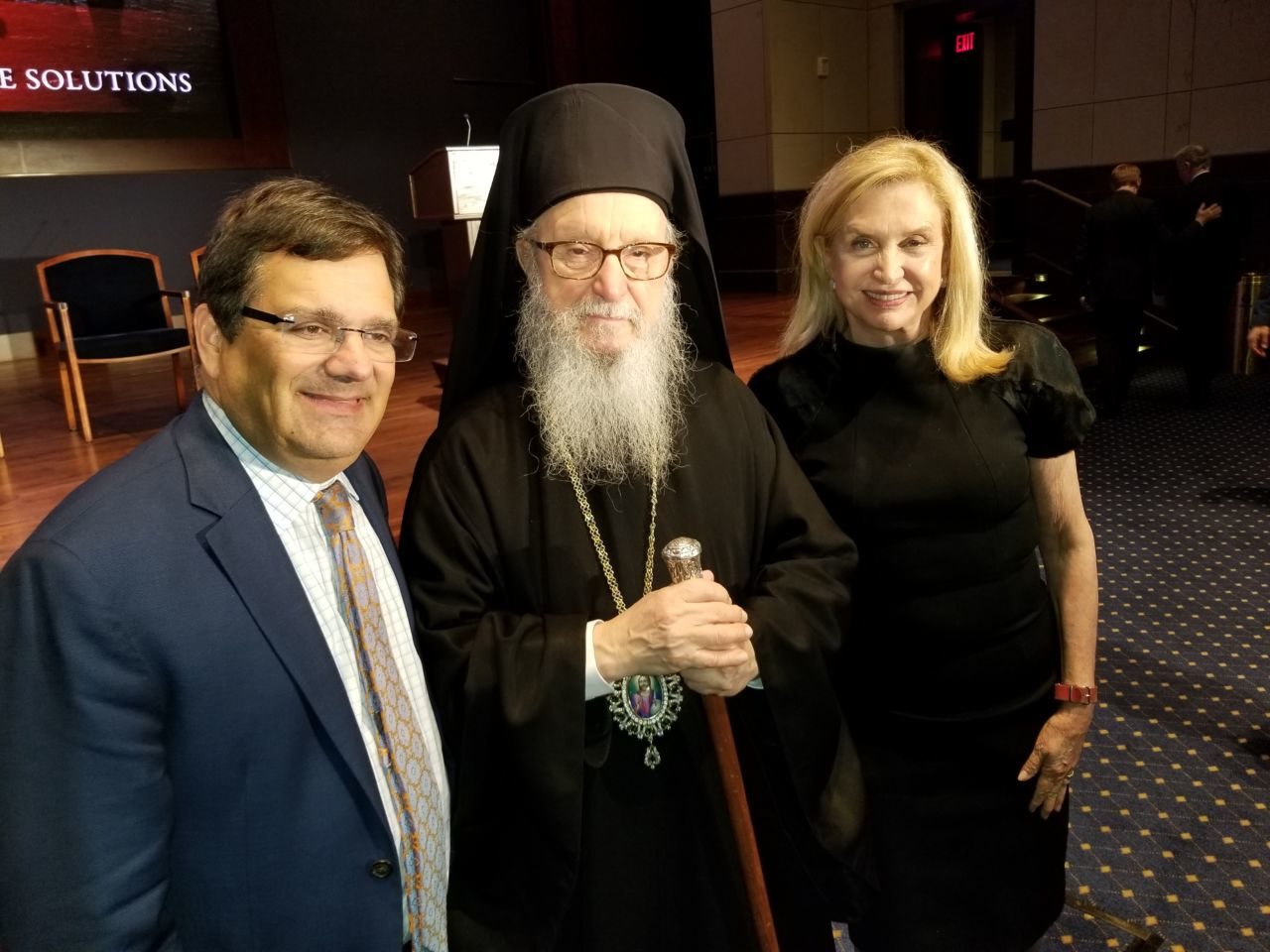 Maloney Calls on Turkey to Respect the Rights of the Ecumenical Patriarch at the 3rd Archon International Conference on Religious Freedom