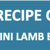 NHM Mini lamb burgers