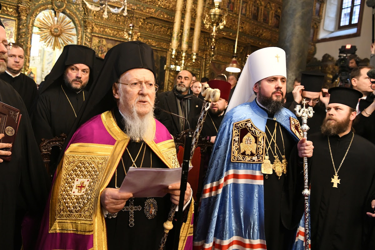 Address of Ecumenical Patriarch Bartholomew to Metropolitan Epiphanios of  Kiev and all Ukraine - Hellenic News of America