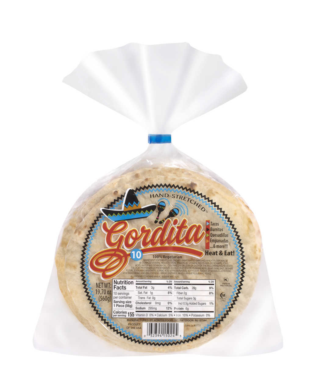 Kontos will showcase new and favorite flatbreads in Germany for Anuga 2019