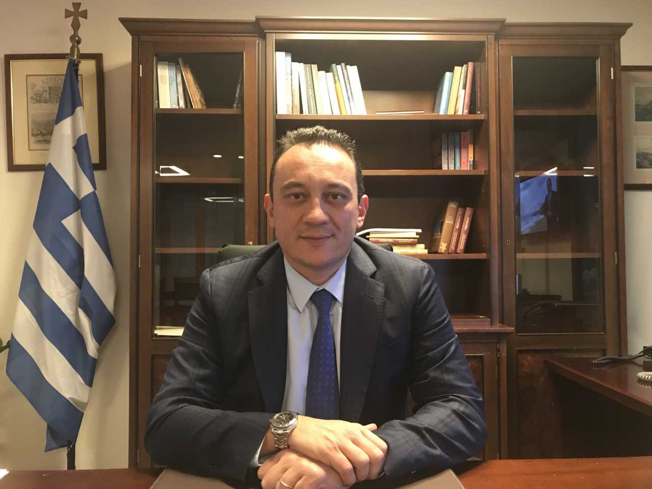 Constantinos Vlassis, the new Deputy Foreign Minister