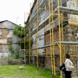 restoration work in Verosi , Edessa