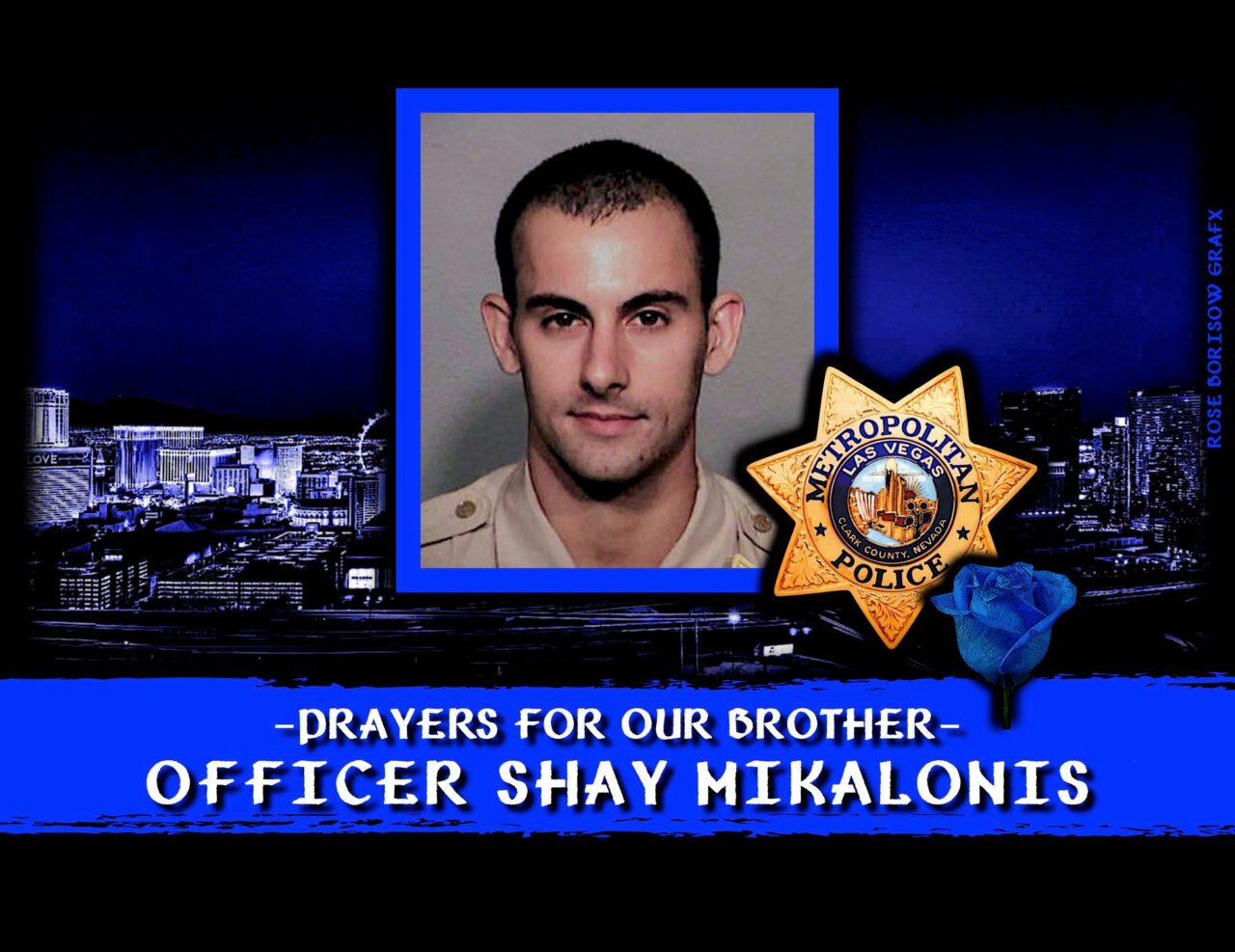 Wounded Greek-American Officer in Las Vegas Undergoes Successful Surgery