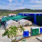 WWBT x MSF COVID-19 treatment and isolation clinic in Lesvos, Greece.