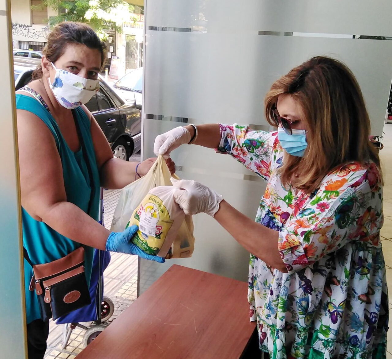 HRF dedicates this month’s food distribution in memory of the late Chris Koutsis