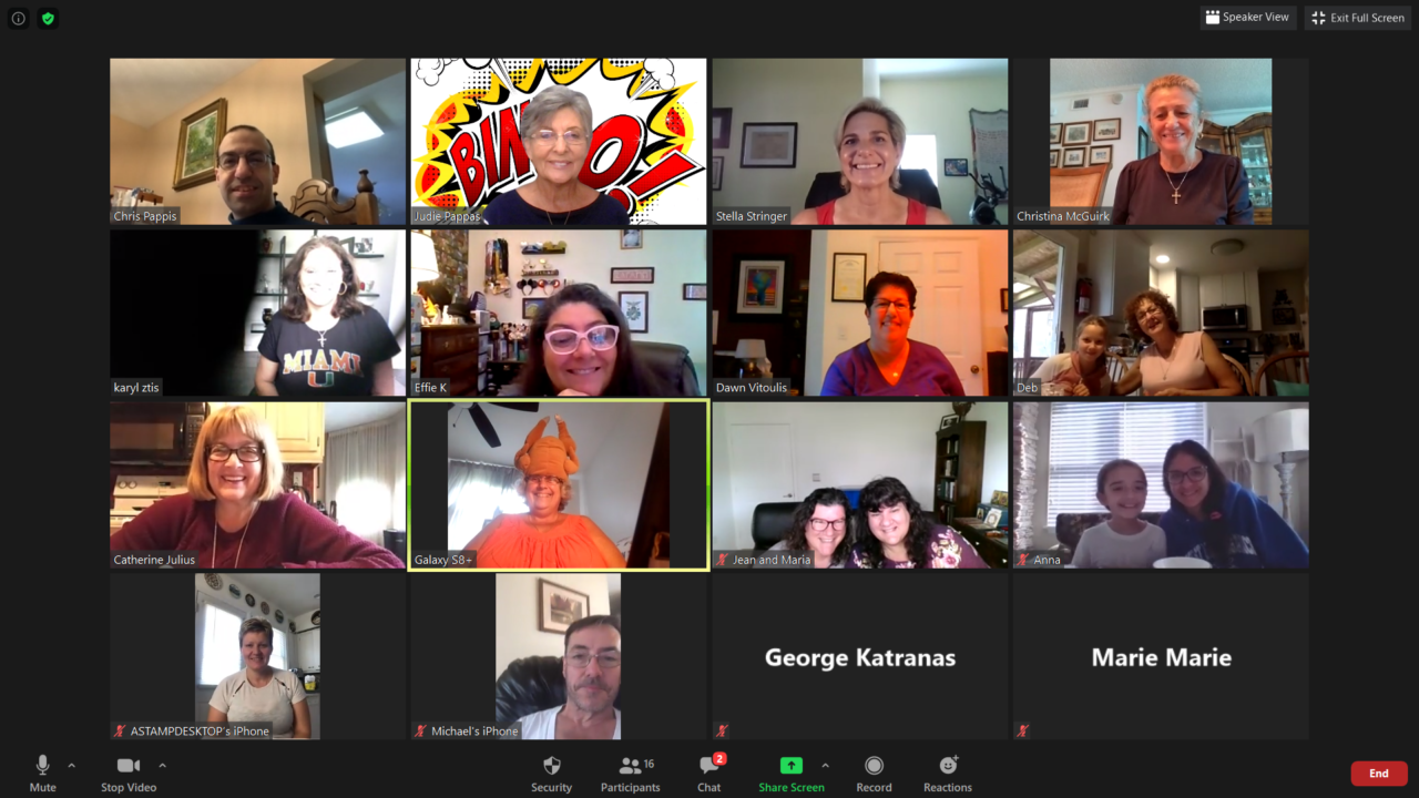 Everyone plays “Bingo” with the Ft. Lauderdale Daughters