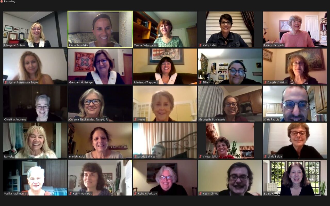 Daughters of Penelope Grand Lodge Hosts Virtual Fundraising Webinar