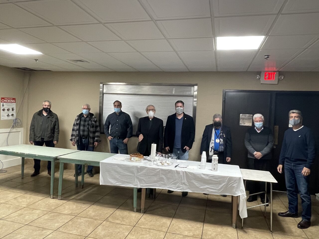 A proud Chapter, Port Jefferson 319, lifts the AHEPA Brand