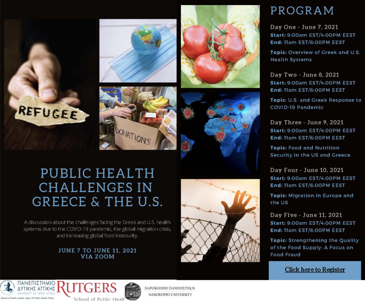 Public Health Challenges in Greece and U.S.