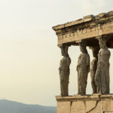 The,Statues,Of,Caryatids,Of,The,Erechthion,,Acropolis,,Athens