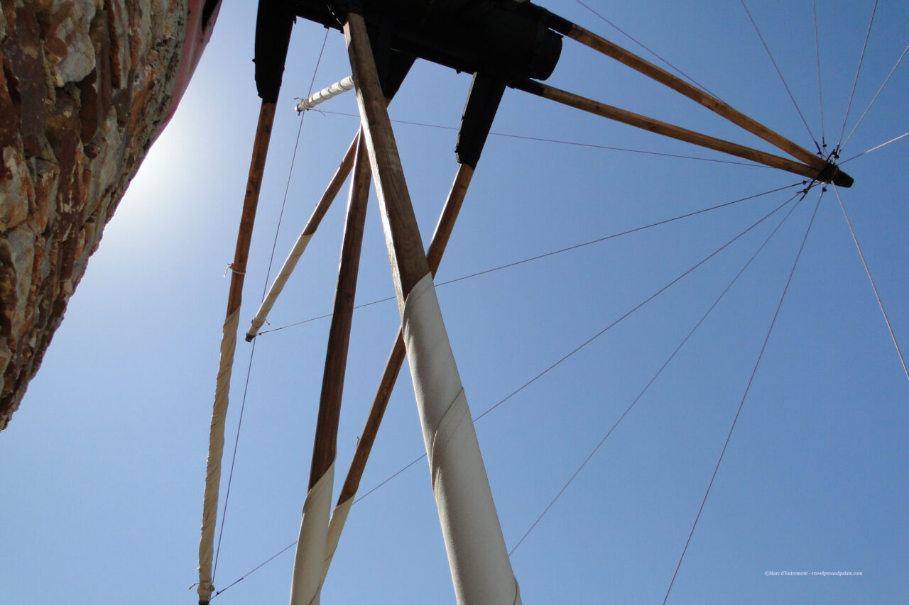 Savoring windmills in Greece