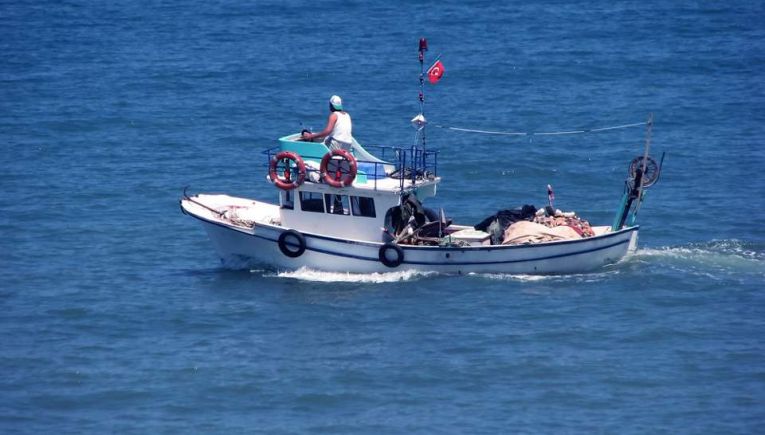 Protest against illegal fishing by Turkish vessels in Greek territorial waters