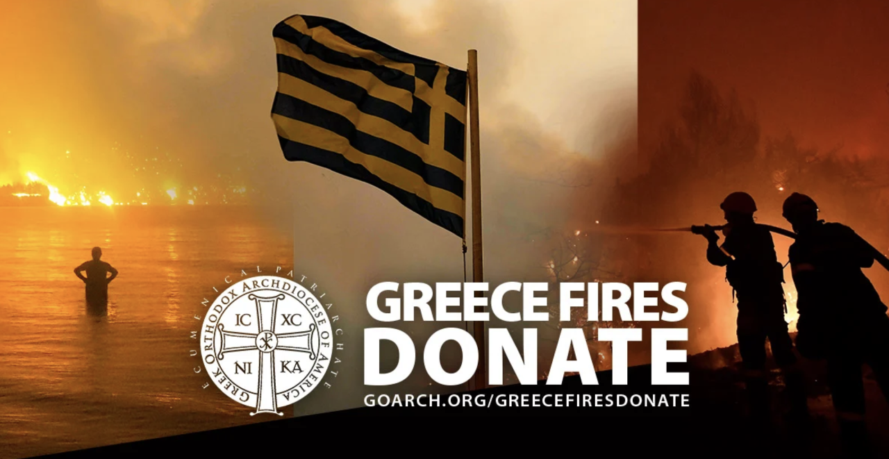 Greece Fires Relief: GOARCH Announces Fundraising Update as IOCC begins Needs Assessment