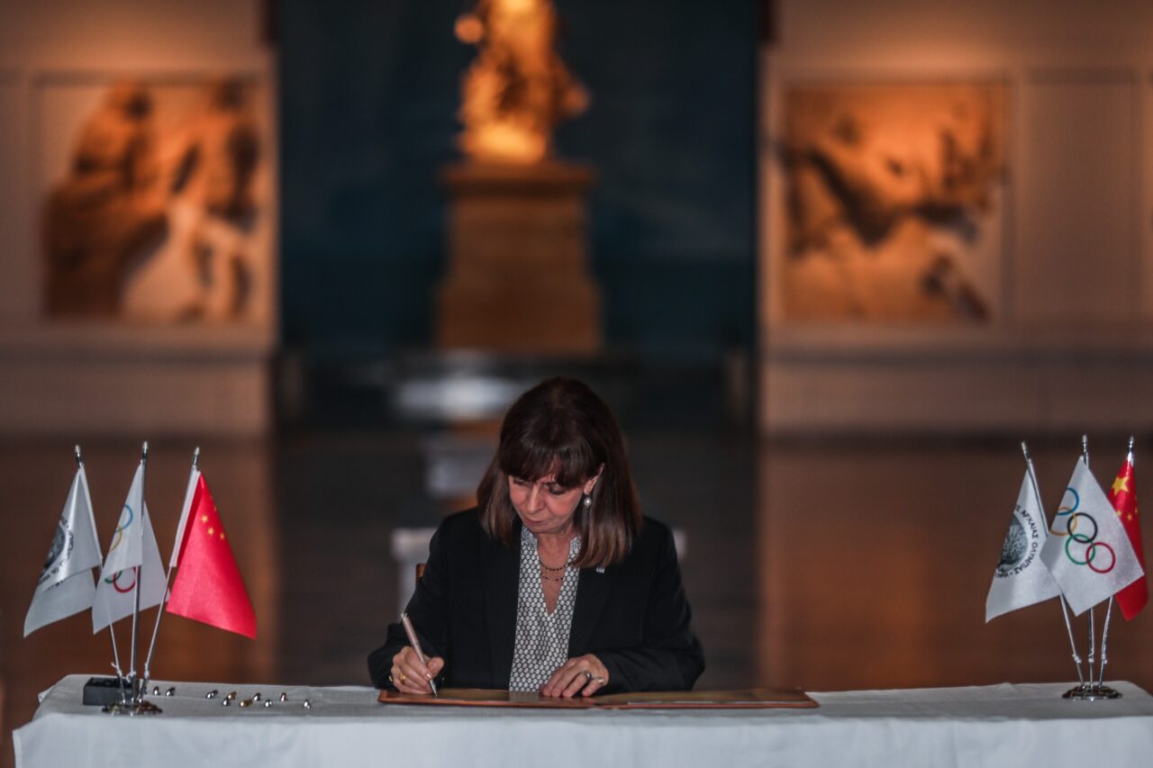 Η ΠτΔ εγκαινίασε τις νέες εγκαταστάσεις της Διεθνούς Ολυμπιακής Ακαδημίας στην Αρχ. Ολυμπία