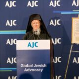 Global Leader of Orthodox Christianity Ecumenical Patriarch Bartholomew Receives American Jewish Committee Human Dignity Award 2