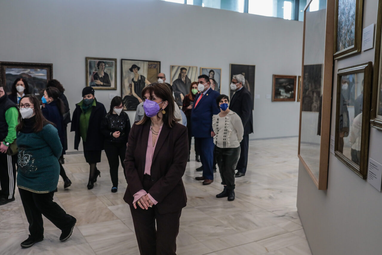 Η ΠτΔ στην Εθνική Πινακοθήκη μαζί με νέες και νέους από τον Σύλλογο Συνδρόμου Down Ελλάδος