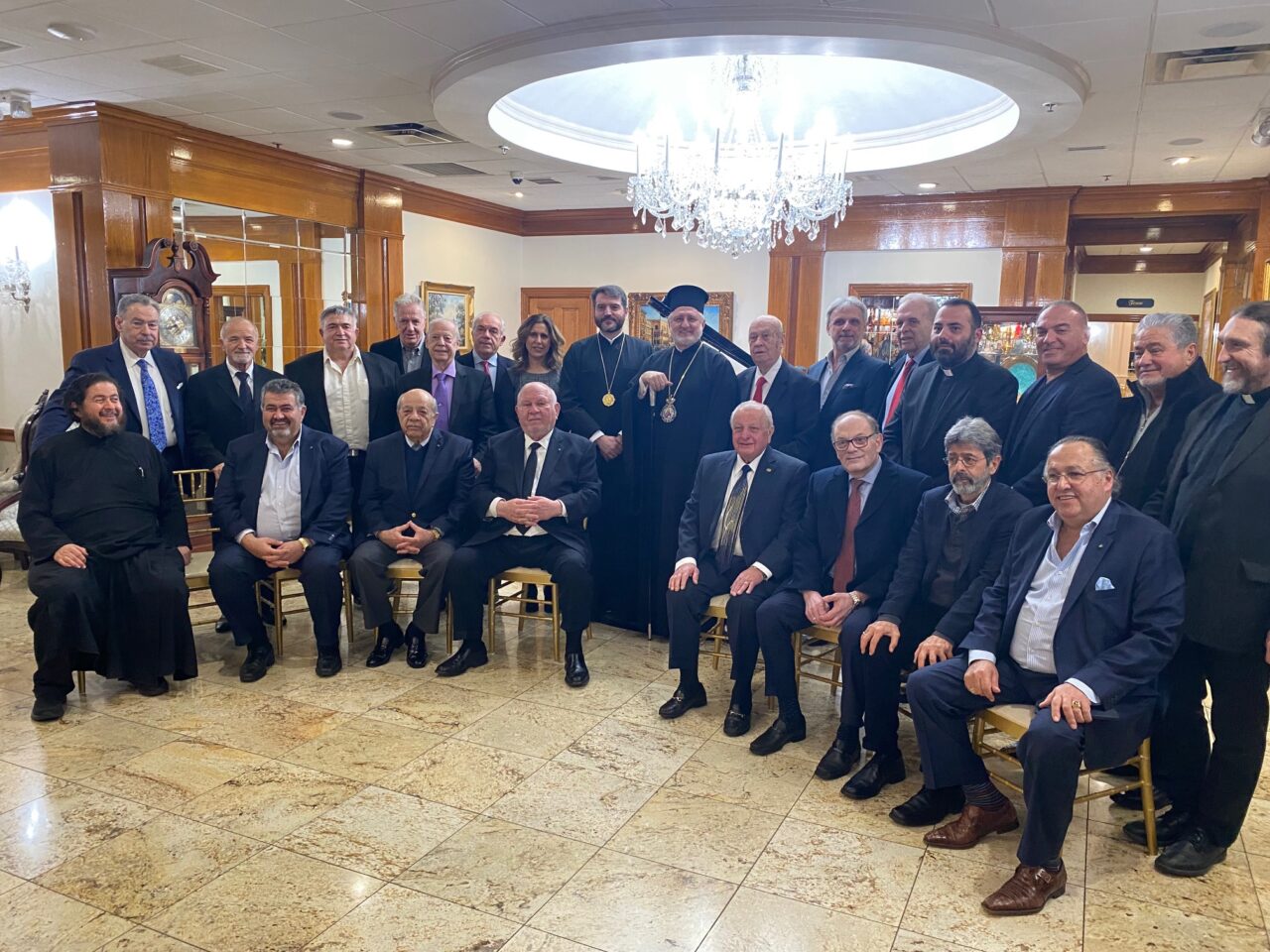 PGEI Enterprises hosts dinner at The Graycliff in honor of Archbishop Elpidophoros