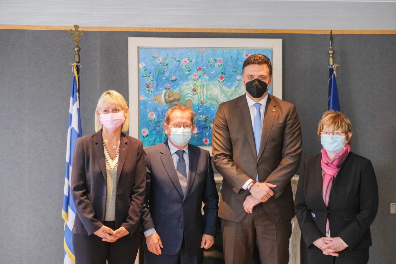 Η περαιτέρω ενίσχυση του ισχυρού τουριστικού ρεύματος από τη Γαλλία στο επίκεντρο της συνάντησης του Βασίλη Κικίλια με Γάλλους γερουσιαστές