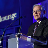 Senate Foreign Relations Committee Chairman Bob Menendez at the 2019 Oxi Courage Awards