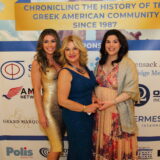 Hellenic-News-of-America-35th-Anniversary-Gala-Guests-Ioanna, Linda and Aphrodite Kotrotsios