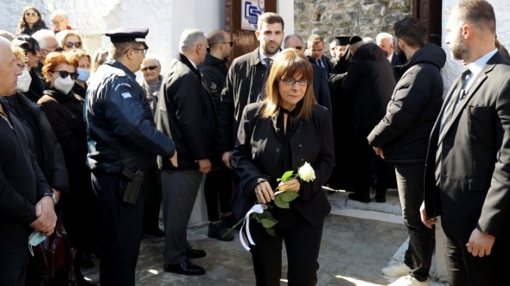 Greek president attends funeral service for late Ioannina mayor Moisis ...