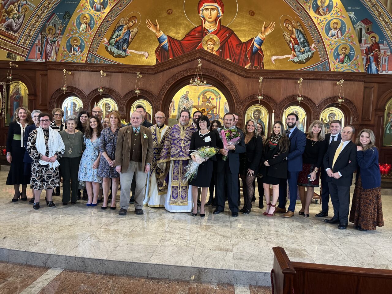 Vicki Kamaratos was honored at Saint George in Ocean County, NJ
