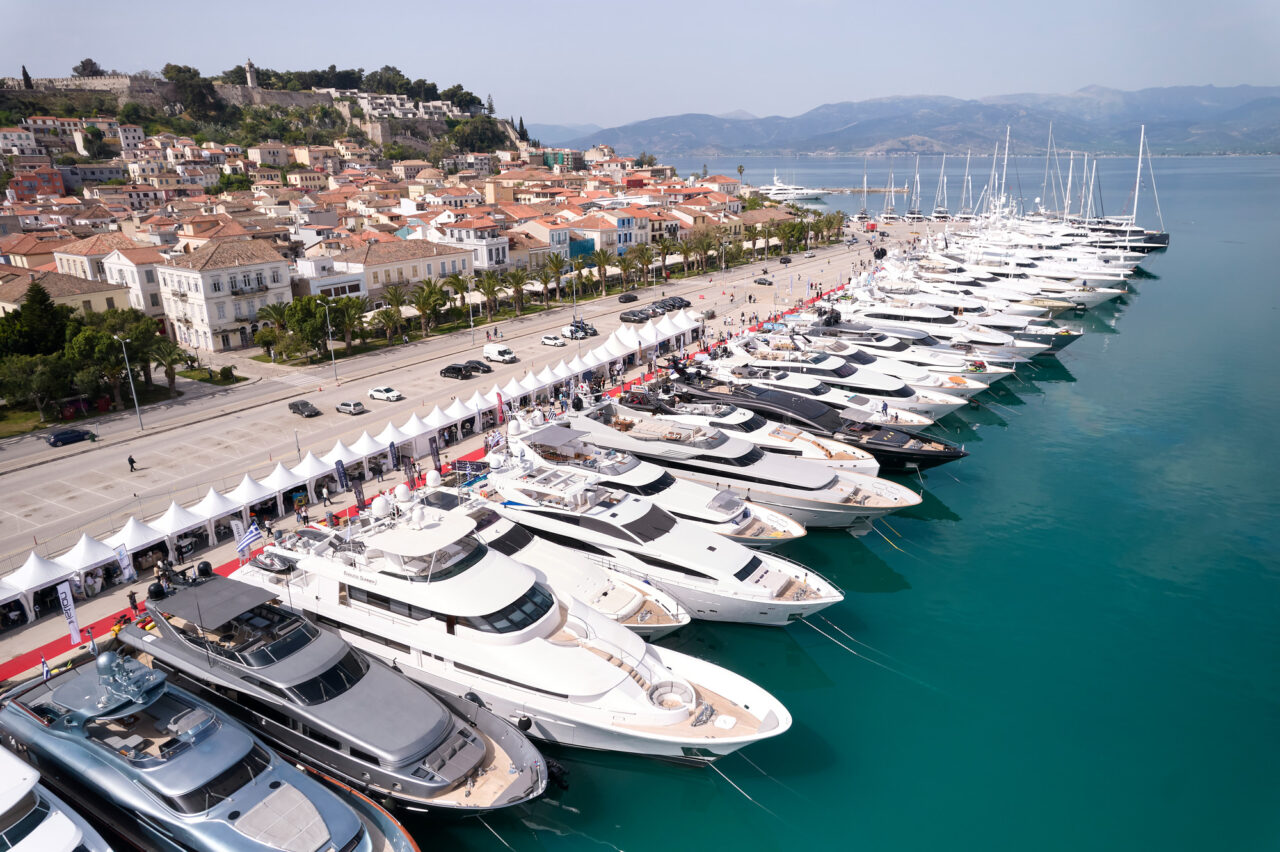 To 8o Mediterranean Yacht Show έρχεται στο Ναύπλιο από τις 29 Απριλίου έως τις 3 Μαΐου 2023
