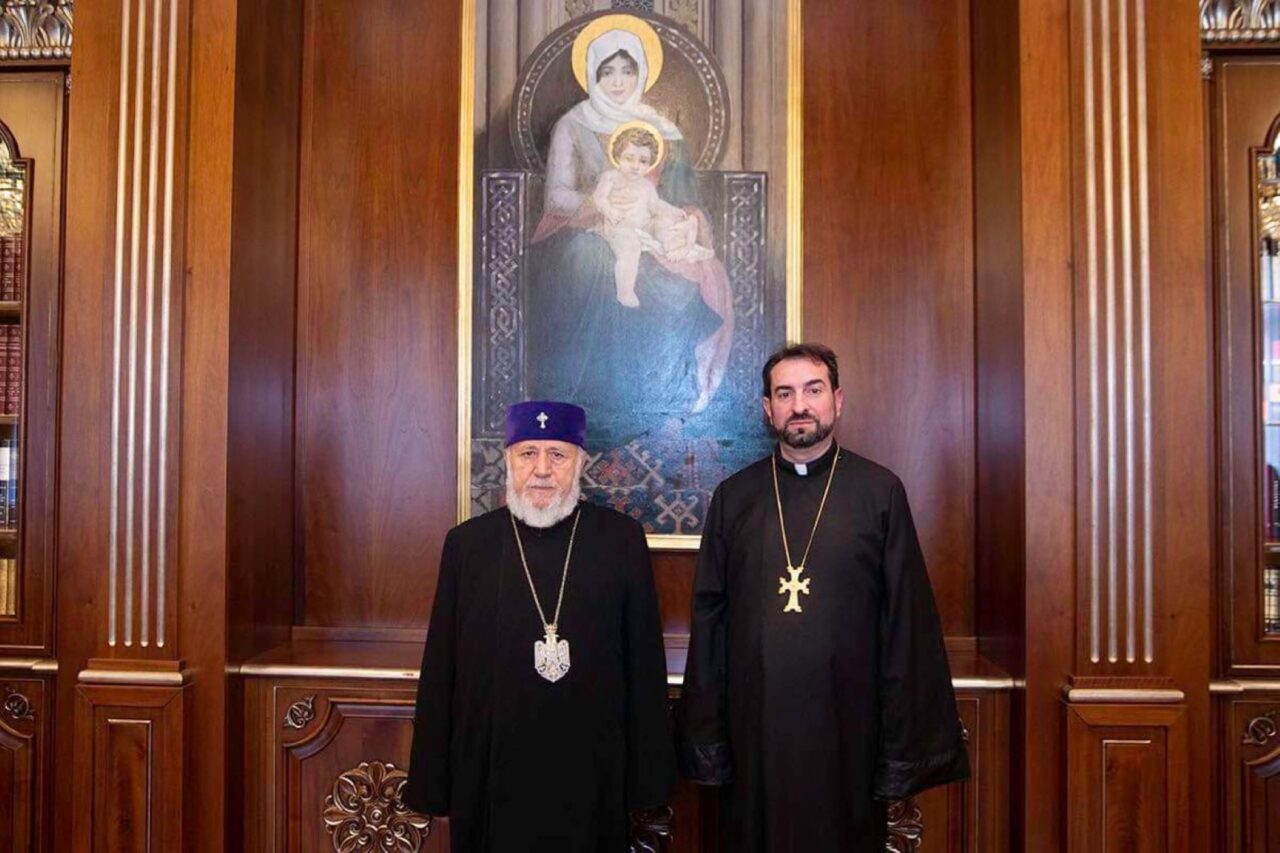 Fr. Dr. Abraham Malkhasyan’s Historic Visit to Etchmiadzin, Armenia