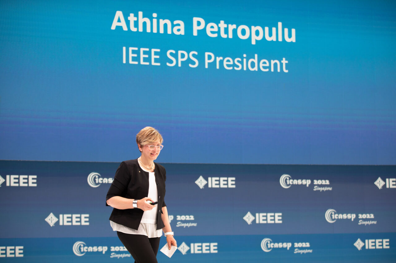 Rutgers University Professor Dr. Athina Petropulu Conducts Research in Signal Processing Dr. Athina Petropulu