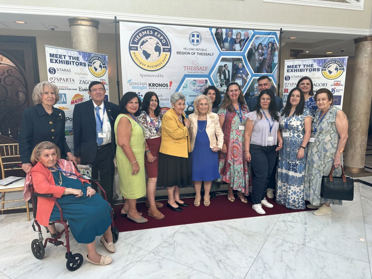 Educator Vasiliki Filiotis Honored at 33rd Hermes Expo Dinner Vasiliki Filiotis