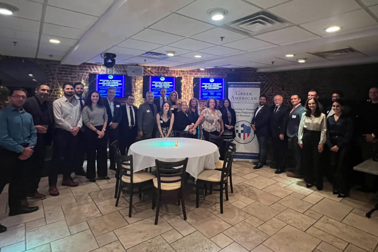 The Greek American Chamber of Commerce Hosts Networking Event at Chris Michael’s Steak House Greek-American-Chamber-of-Commerce