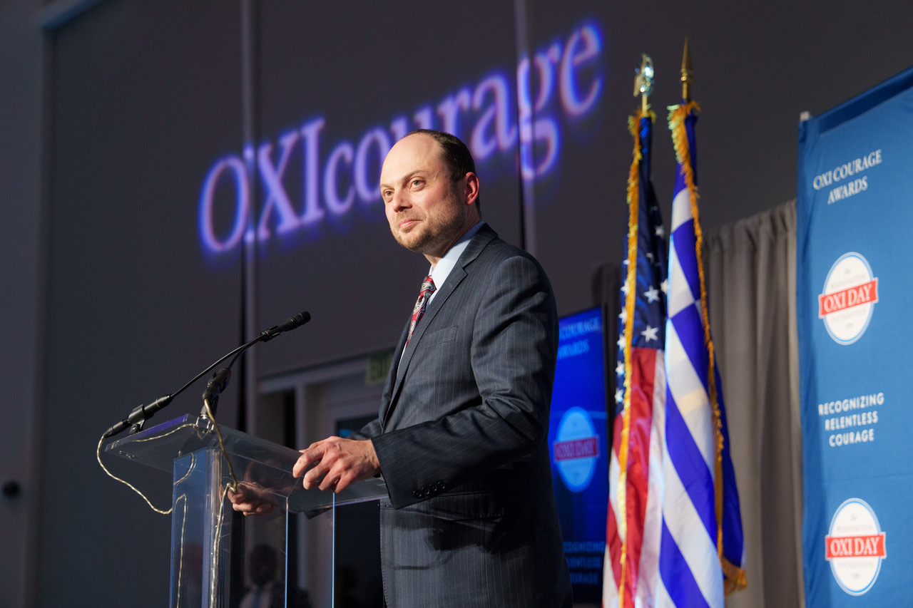 2018 OXI Courage Award Laureate, Vladimir Kara-Murza