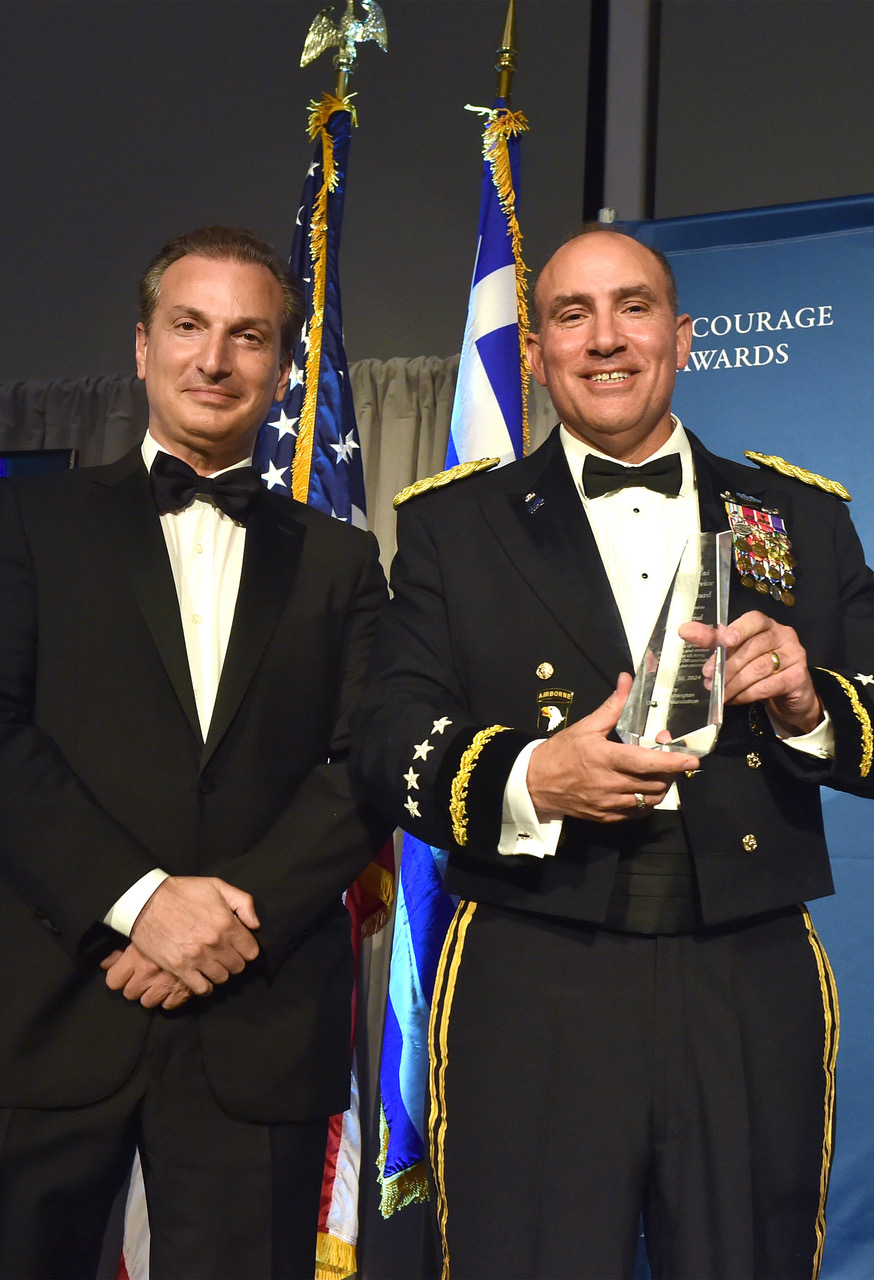 George Logothetis and General Andrew Poppas