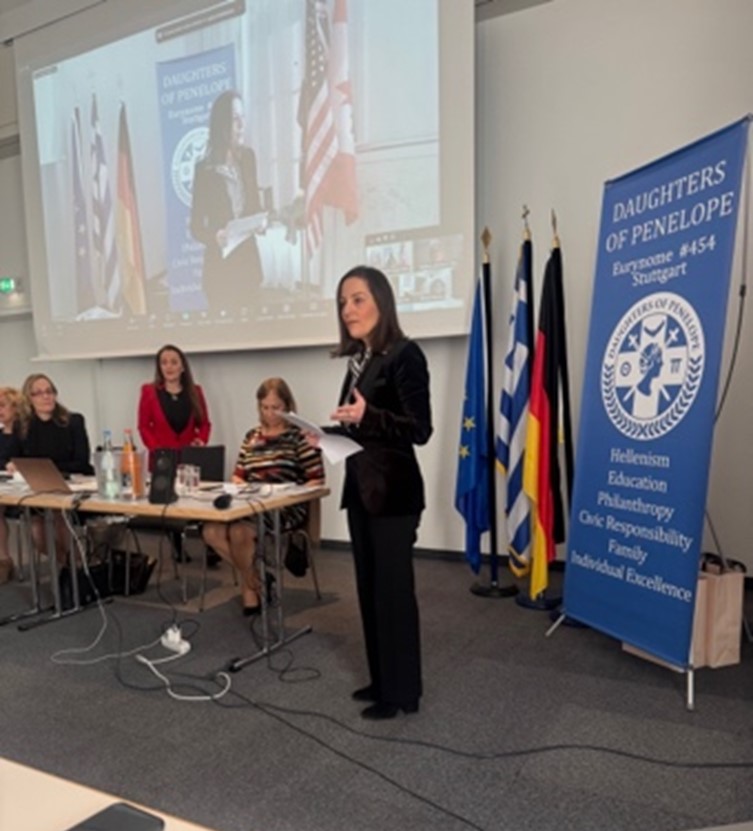 Consul General of Greece in Stuttgart, Germany, Maria Kechri