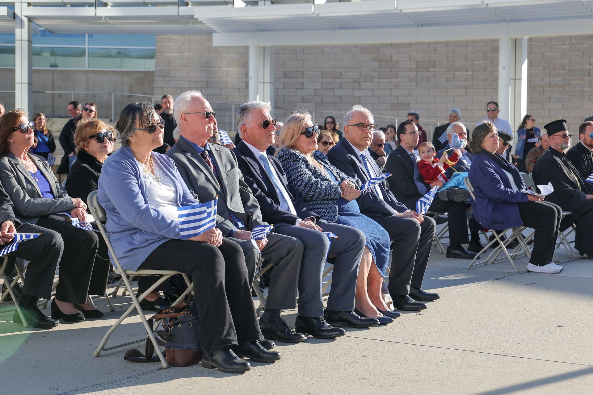 Greek Flag Raising Event at San Jose City Hall Plaza, Friday, March 21st