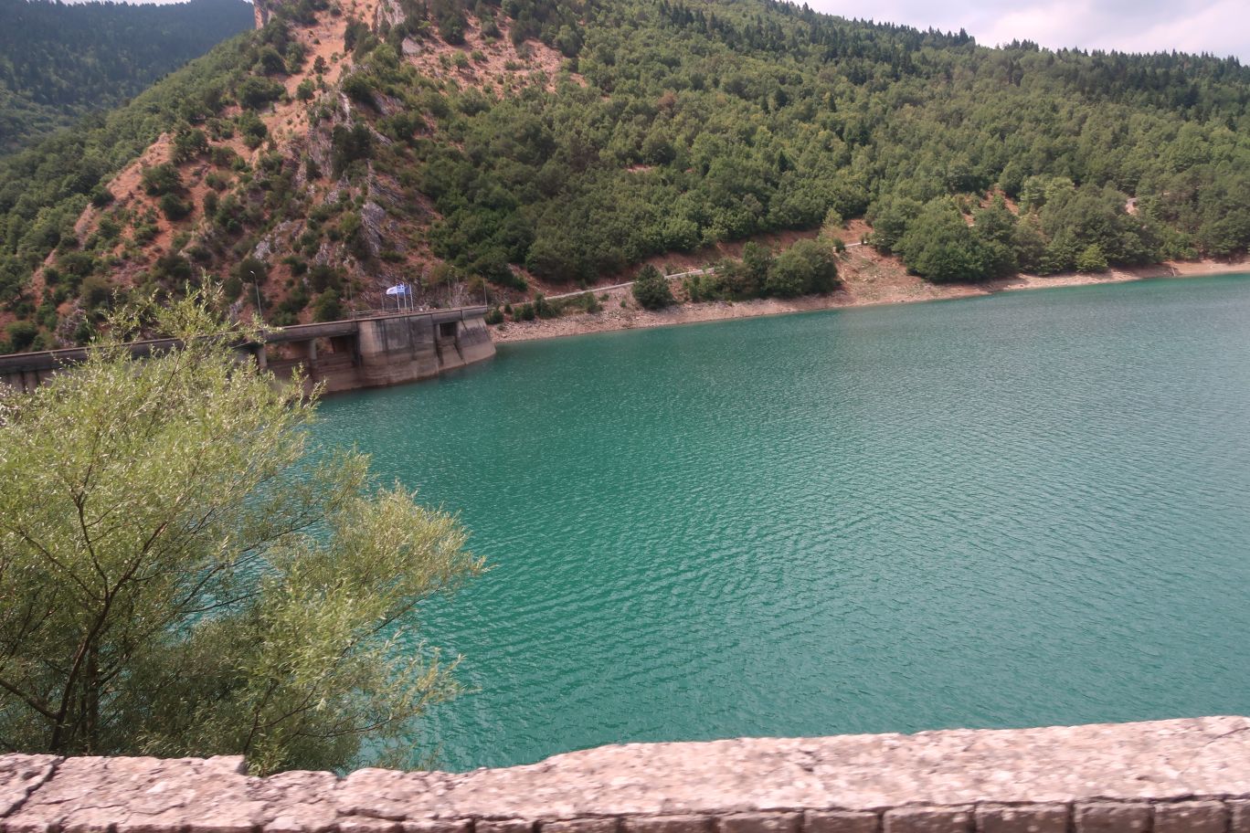 Plastiras dam. Thessaly.