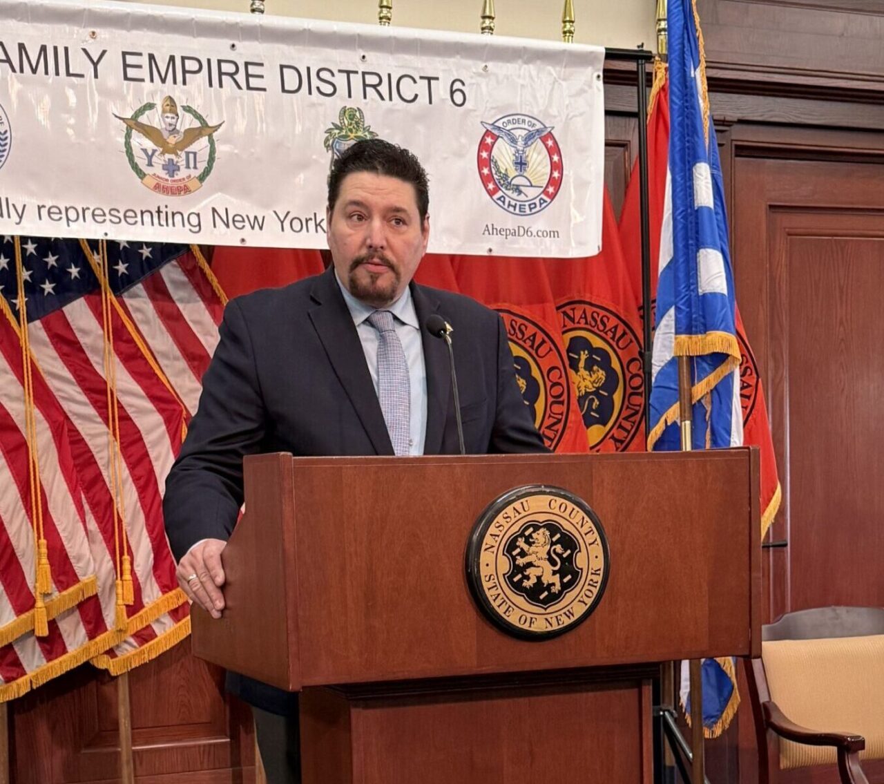 Hellenic-American Heritage Day on March 27th Nassau County Hall March 25th AHEPA celebration