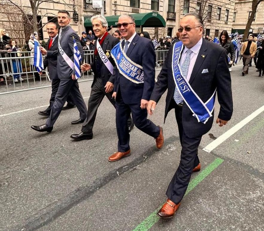 AHEPA Family Marches in NYC Greek Independence Day Parade