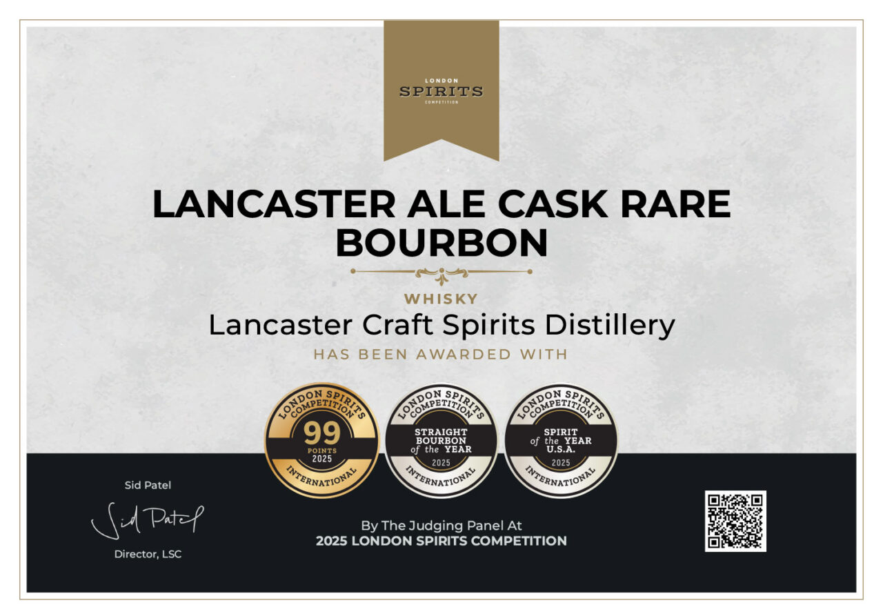 Lancaster Ale Cask Rare Bourbon Wins Gold in London Lancaster Ale Cask Rare Bourbon Wins Gold in London