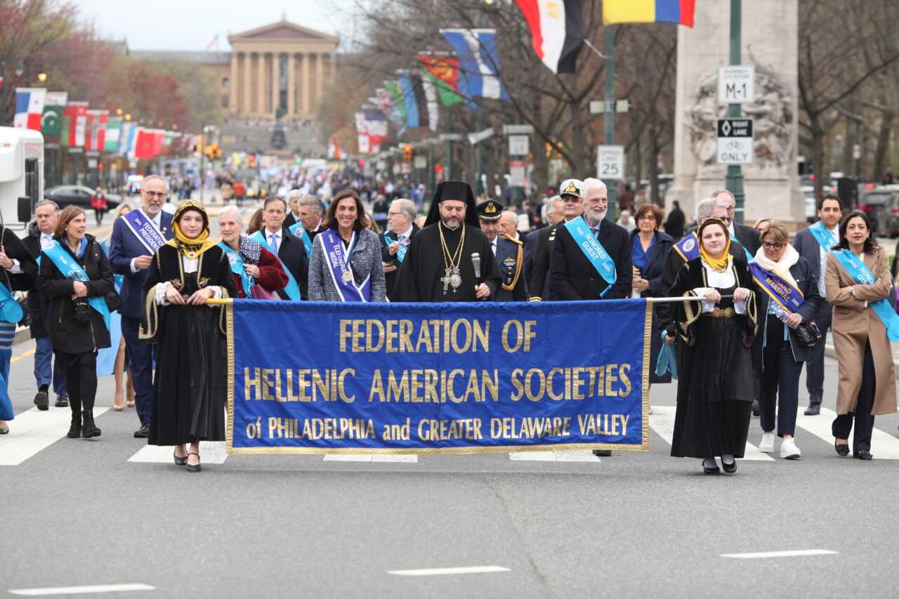 Drake and Maria Behrakis lead the 2025 Philadelphia Greek Parade, honoring Greek culture with performances and dignitaries