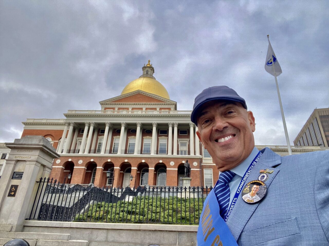 State Rep. Steve Xiarhos Honored as Grand Marshal at Boston Greek Independence Day Parade State Representative Steve Xiarhos serving as Honorary Grand Marshal at the 29th Annual Greek Independence Day Parade in Boston.