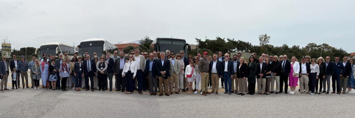 AHEPA Supreme President Leads Congressional Delegation on Overseas Leadership Excursion AHEPA Supreme President Leads Congressional Delegation on Overseas Leadership Excursion