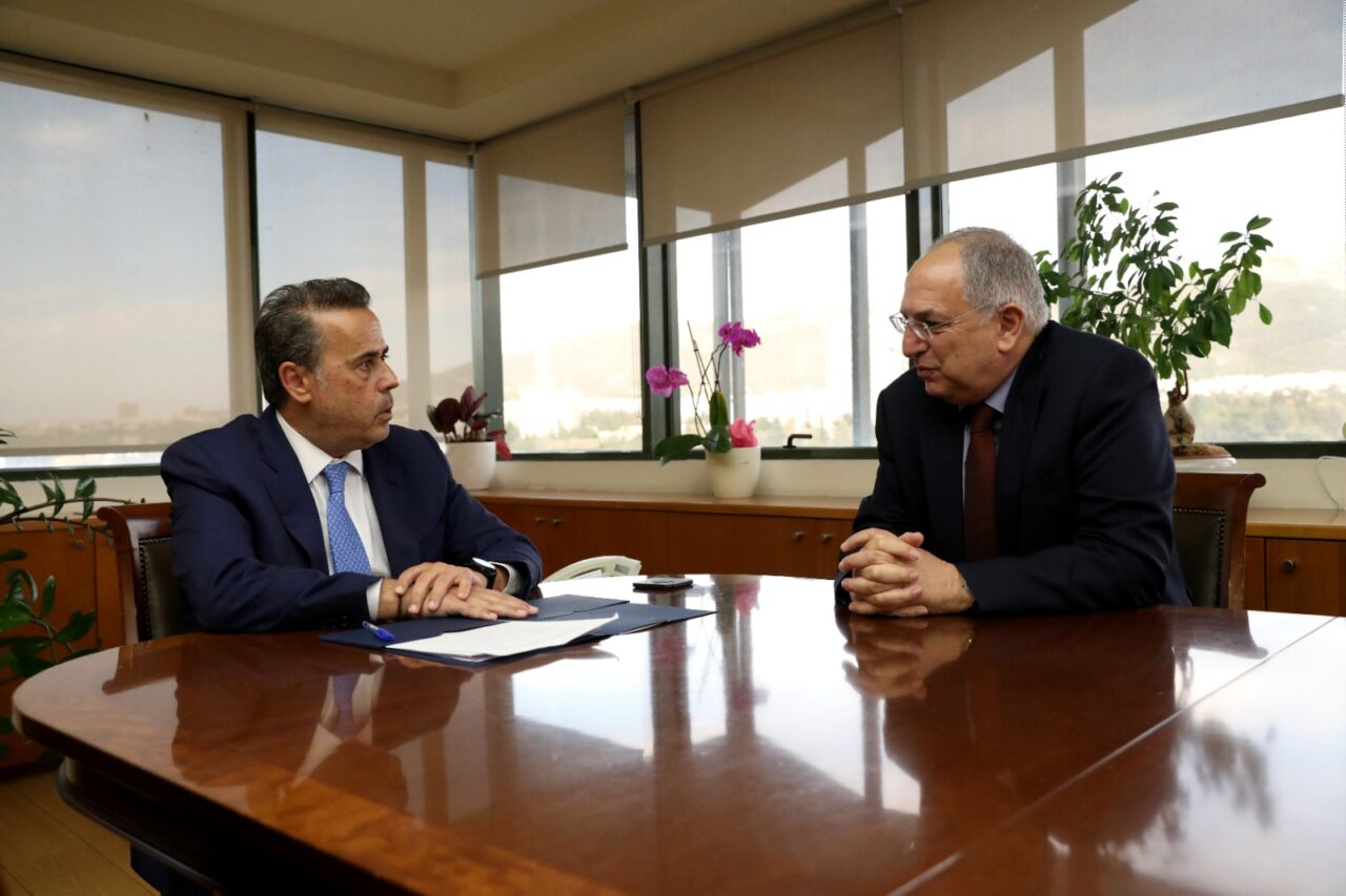 Η προστασία των θαλασσών στο επίκεντρο της συνάντησης του Στ. Παπασταύρου με τον Ευρωπαίο επίτροπο Αλιείας και Ωκεανών, Κ. Καδή