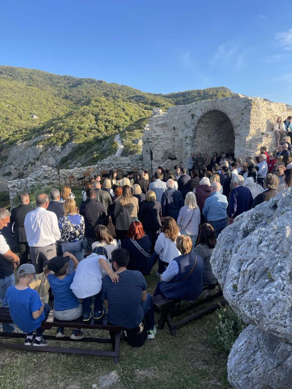 Σκιάθος: Το εμβληματικό Κάστρο της Σκιάθου εγκαινιάστηκε από την υπουργό Πολιτισμού - Έργα αποκατάστασης και συντήρησης 4