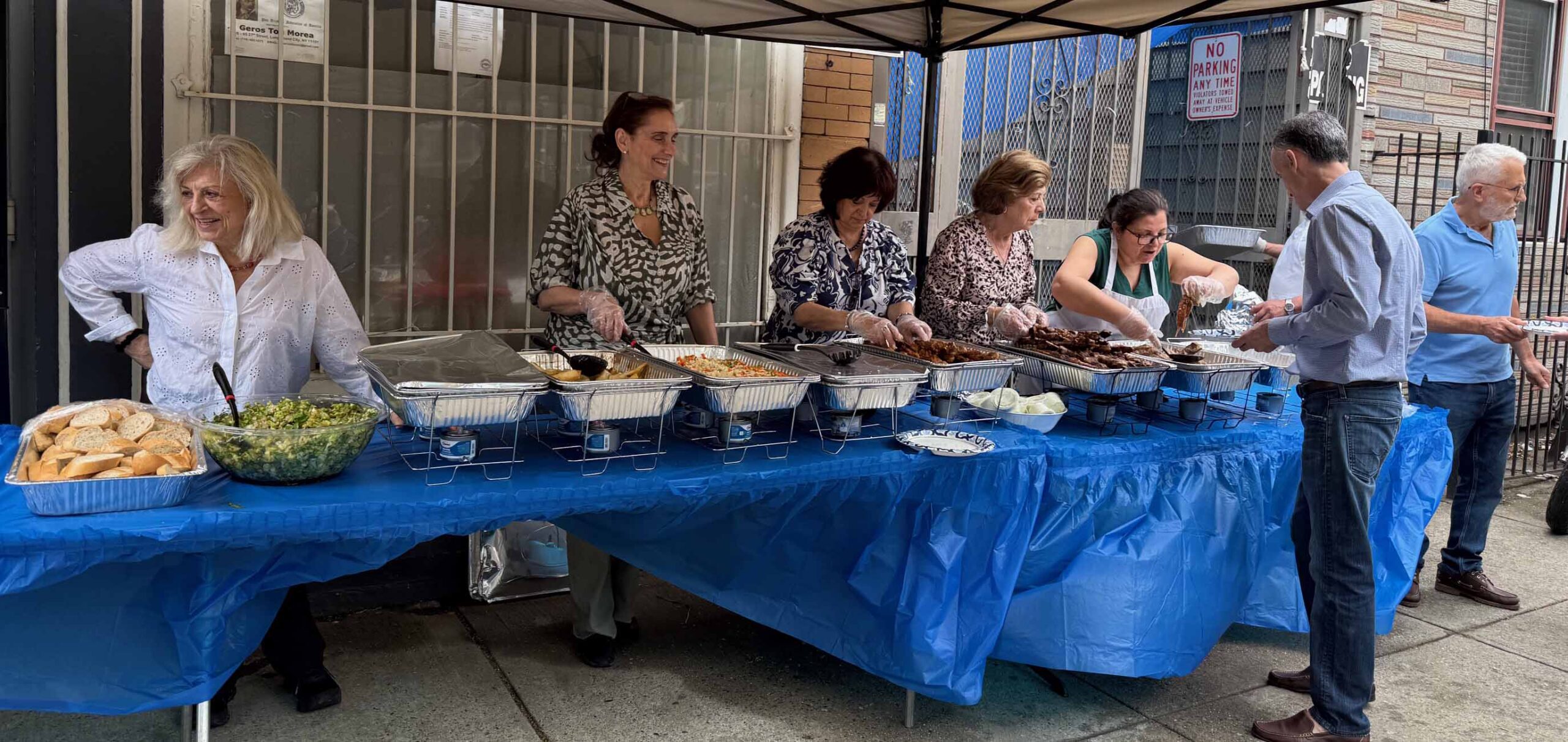 Organizers of Easter buffet
